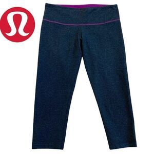 𝅺LULULEMON Women's Sweatpants Navy Blue Sz 8